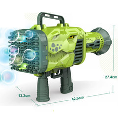 Dinosaur Bubble Machine 64 Holes