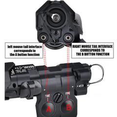 Tactics MAWL-C1 IR Red Laser IR Fill Light Blue Laser