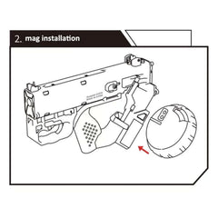 CyberPunk 2077 DR-12 Quasar Gel Blaster