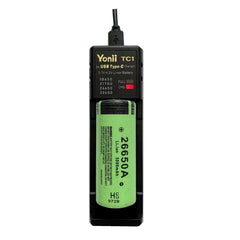 Yonii TC1 Type-C Interface Lithium Battery Charger