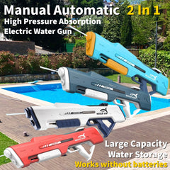 Manual Automatic 2 In 1 Electric Water Gun