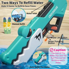 Crocodile Electric Water Gun