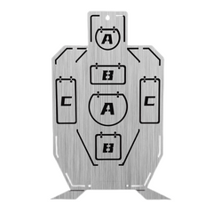 Stainless Steel Toy Target With Bracket