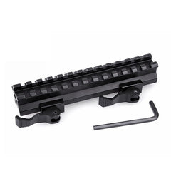 45 Degree Quick Release Double Guide Rail 20mm Base140mm