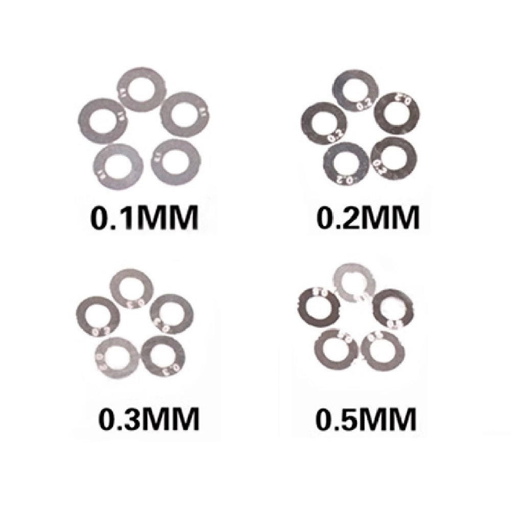 Engraving Thickness Gearbox Flat Washers Set