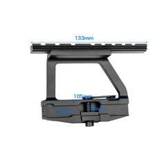 AK74U AK102 Side Rail Lock Scope MST Metal Bracket Mounting Base