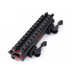 45 Degree Quick Release Double Guide Rail 20mm Base140mm