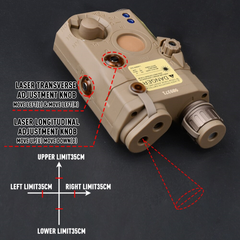 Tactics PEQ 15 EX676 IR Red Laser Red Laser