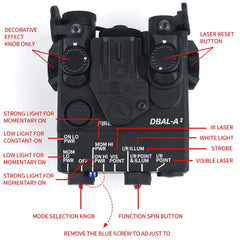 Tactics DBAL-A2 IR Red Laser Green Laser