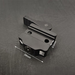 Quick Release Flashlight Base 20mm Base